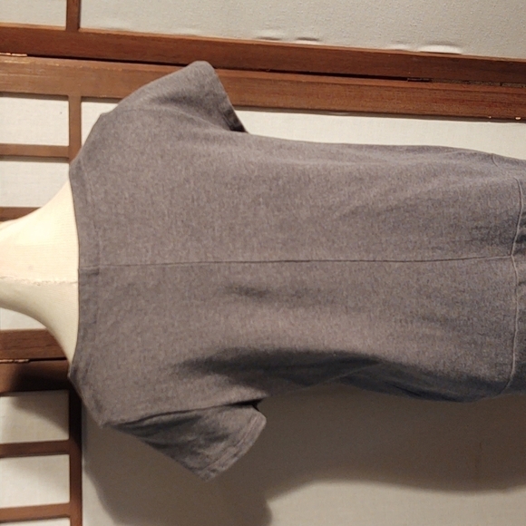 Gap Designed & Crafted Gray Sweatshirt Dress Sz M - Picture 6 of 10